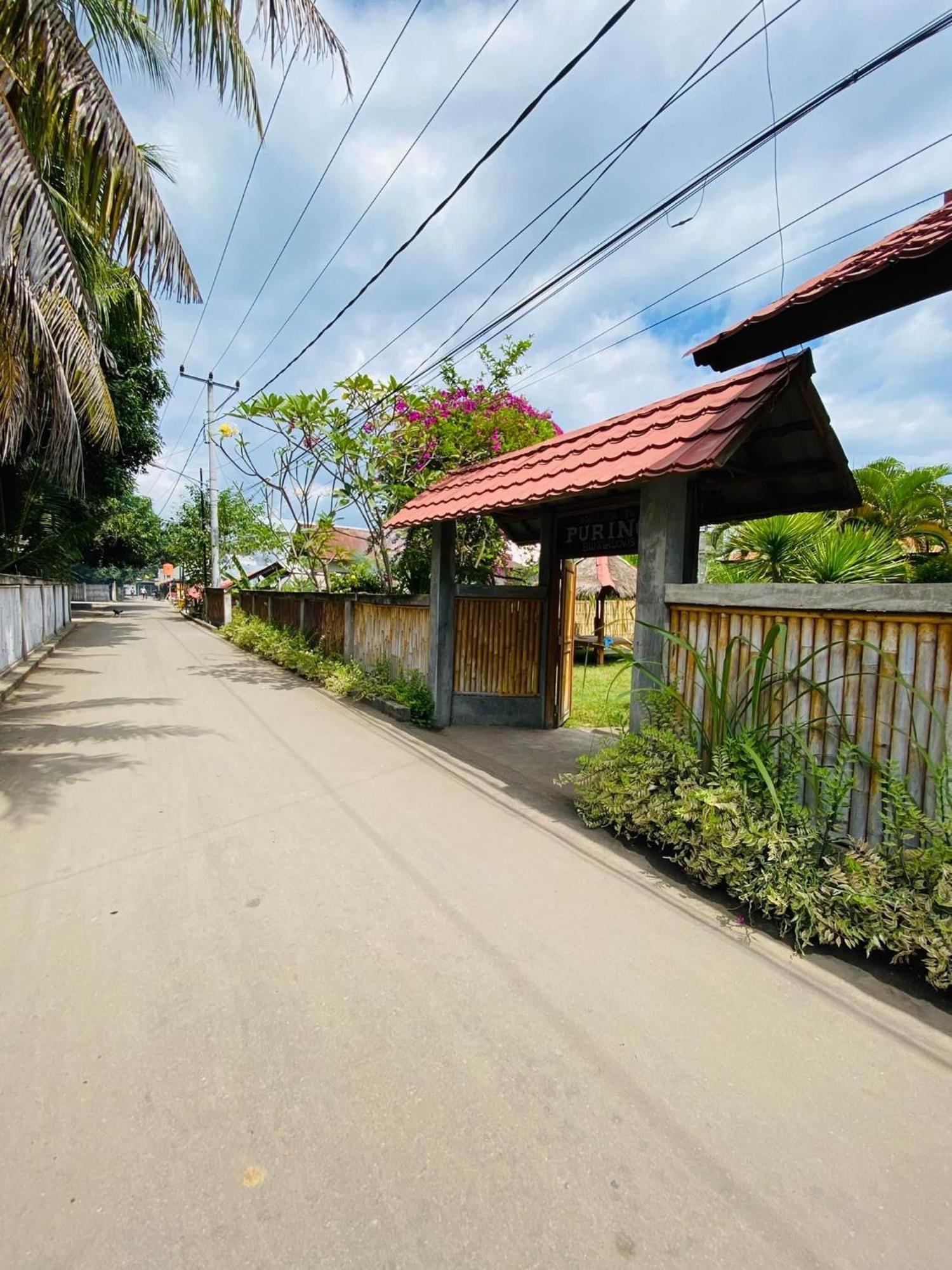 Puring Bungalows Gili Air Ngoại thất bức ảnh